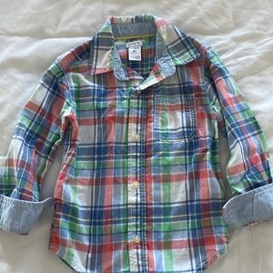 Carters button down shirt in size 4T